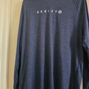 Hurley Men's Navy Long Sleeve Tee